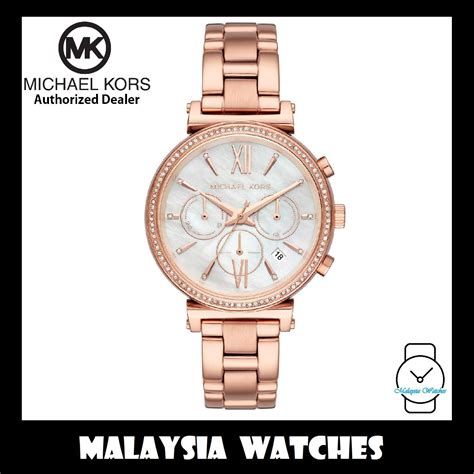 michael kors sofie orologio|Michael Kors Sofie Stainless Steel Chronograph Watch .